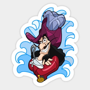 Captain Hook Sticker